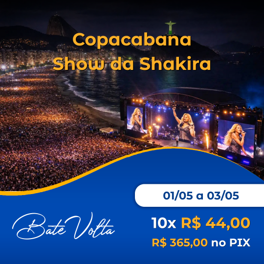 Copacabana - Show da Shakira - Foto 1