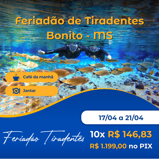 Detalhes da viagem Bonito - MS