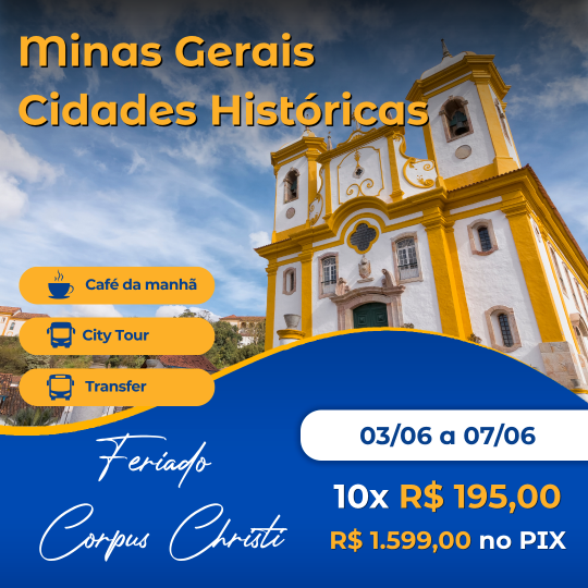 Detalhes da viagem Minas Gerais - Cidades Históricas
