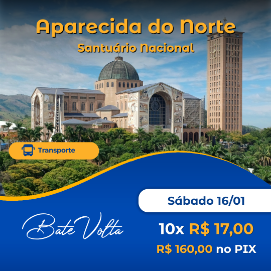 Detalhes da viagem Aparecida do Norte